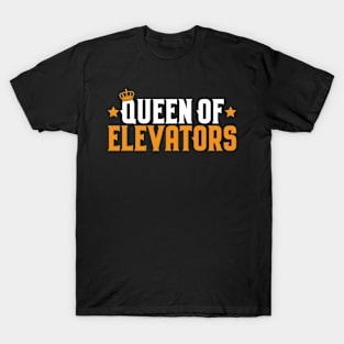 Elevator Mechanic Elevator Installer T-Shirt